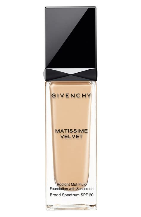 givenchy matissime velvet foundation отзывы|Тональный флюид Givenchy MATISSIME VELVET SPF 20 .